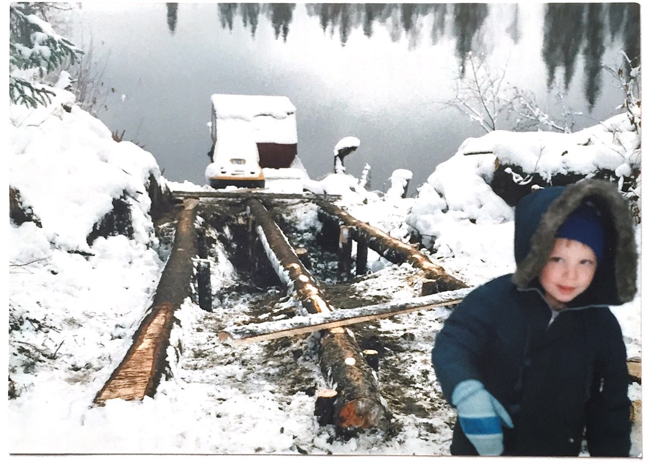 Rescuing our boat from river ice